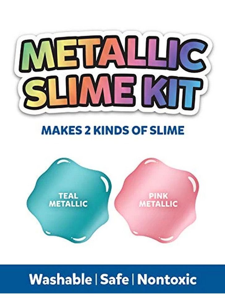 Elmers Metallic Slime Kit - Premium Fun for Kids