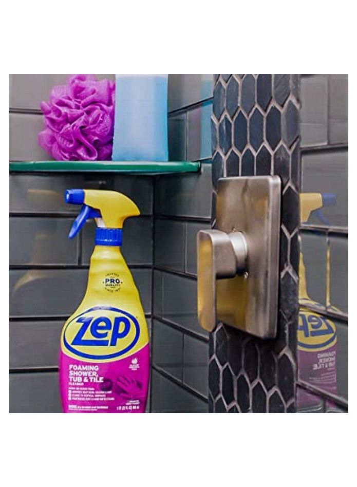 Zep Foaming Shower Tub and Tile Cleaner 32 oz