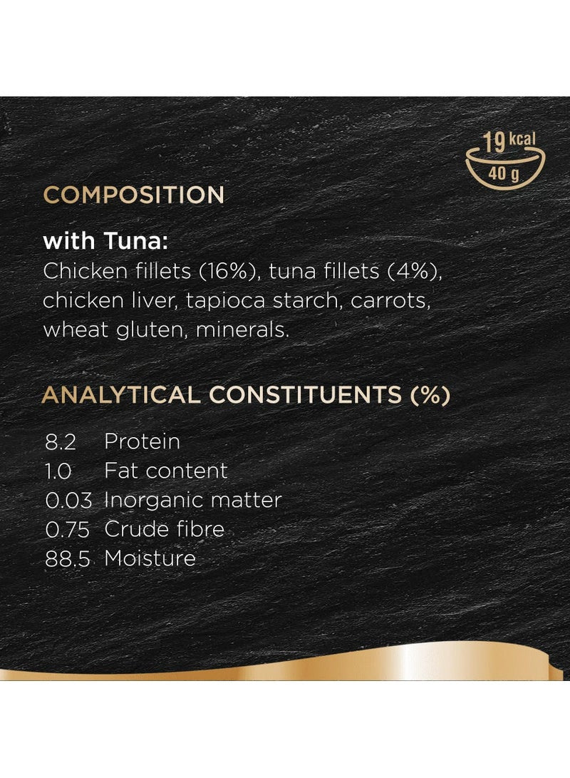 Sheba Cat Soup with Tuna - Pack of 4x40g