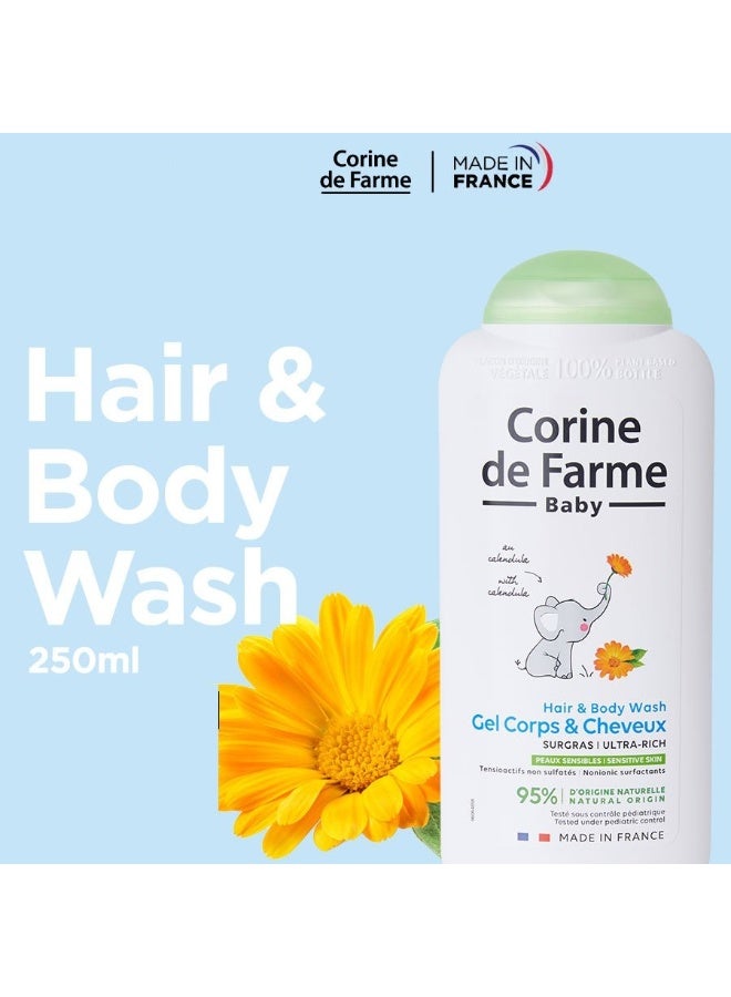 Sulfate Free Baby Shampoo with Calendula 250 ML