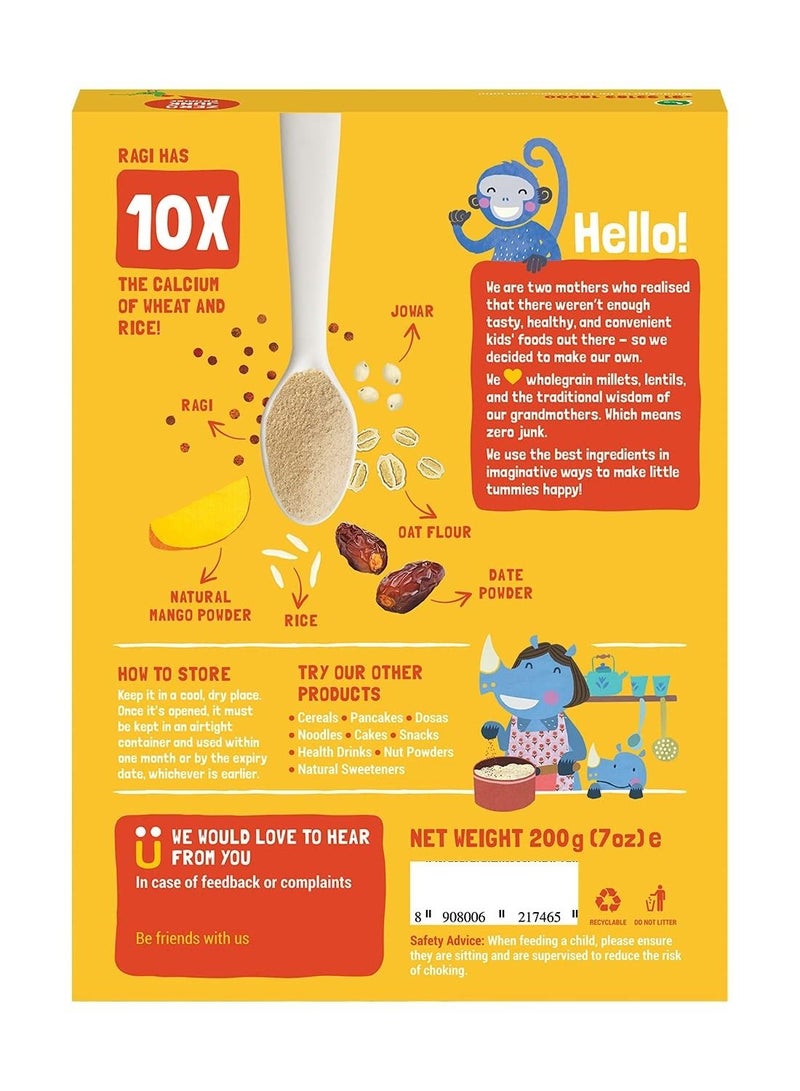 Slurrp Farm Mango Ragi & Rice Cereal for Little Ones