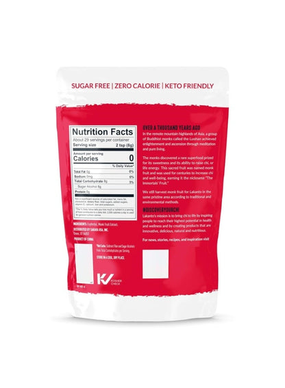 LAKANTO Monkfruit Sweetener Classic White 235 G