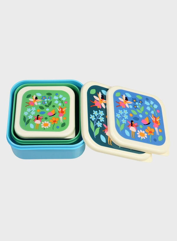 Rex London Fairies In The Garden Snack Boxes Set