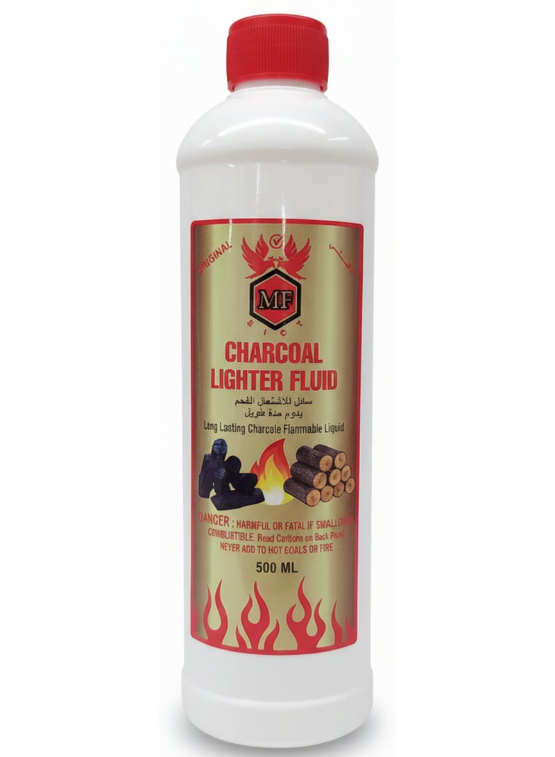 Long Lasting Charcoal Lighter Fluid 500 ML - Mf