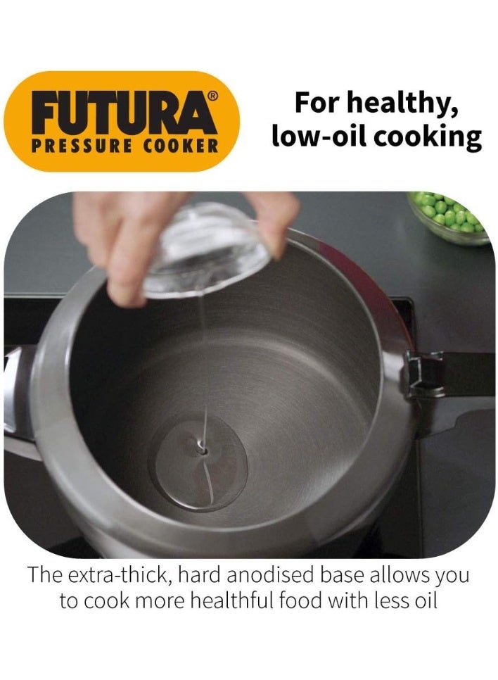 FUTURA Hard Anodised Pressure Cooker 3L