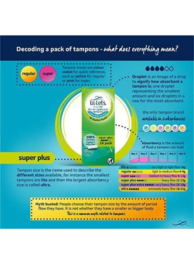 Lil-Lets Smartfit Super Plus Tampons