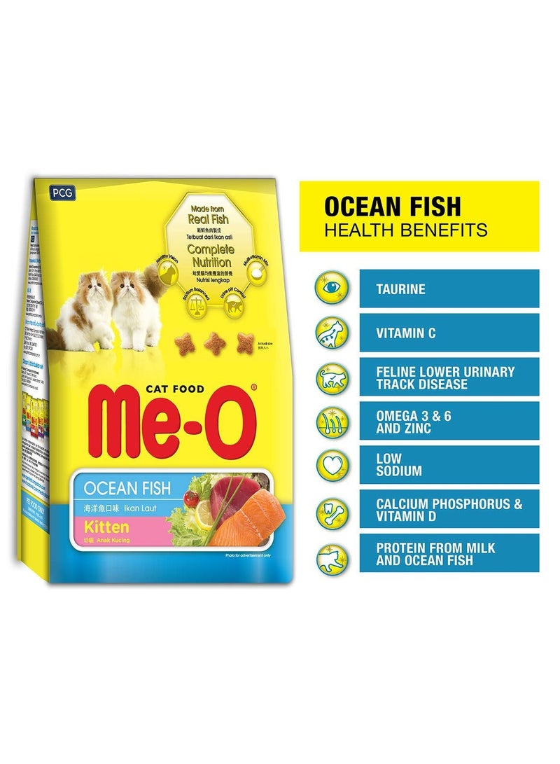 Me-O Kitten Ocean Fish Cat Food 400g