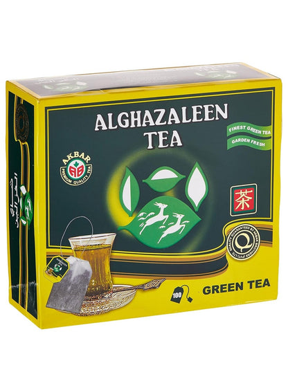Alghazaleen Finest Green Tea 100 Bags