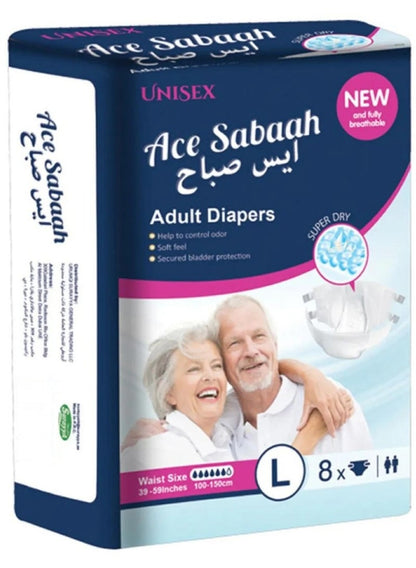 Ace Sabaah Disposable Adult Diapers Size Large
