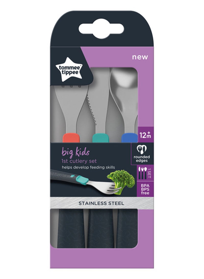 Tommee Tippee Big Kids Cutlery Set 12M+