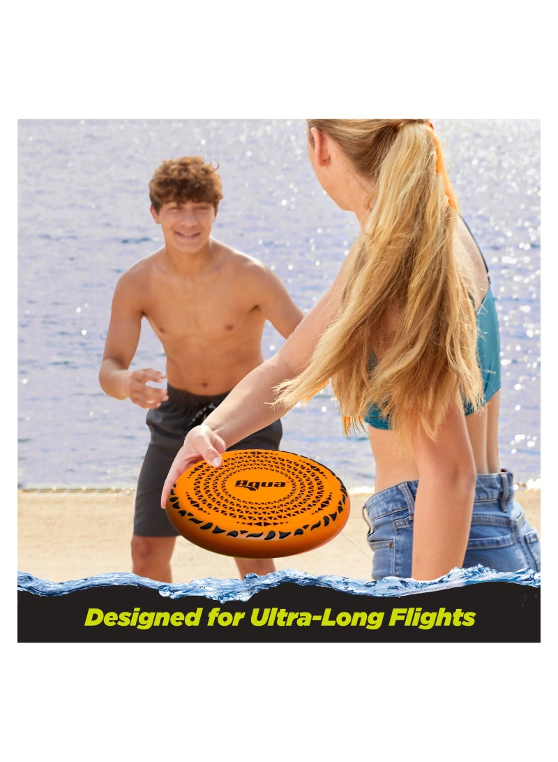 Aqua G'RIPPED Flying Disc 9" - Premium Fun Toy
