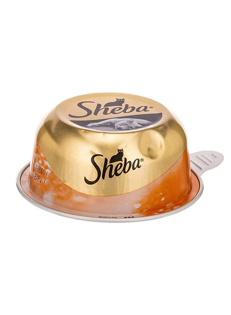 Sheba Fine Cuts with Poultry Cat Food 80G