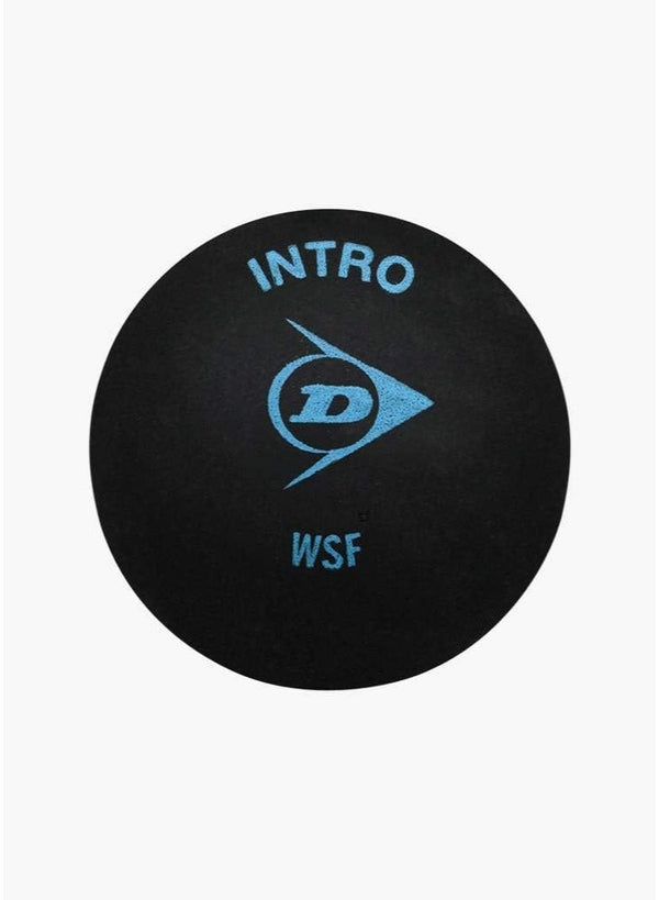 DUNLOP Intro Single Dot Squash Ball for Beginners