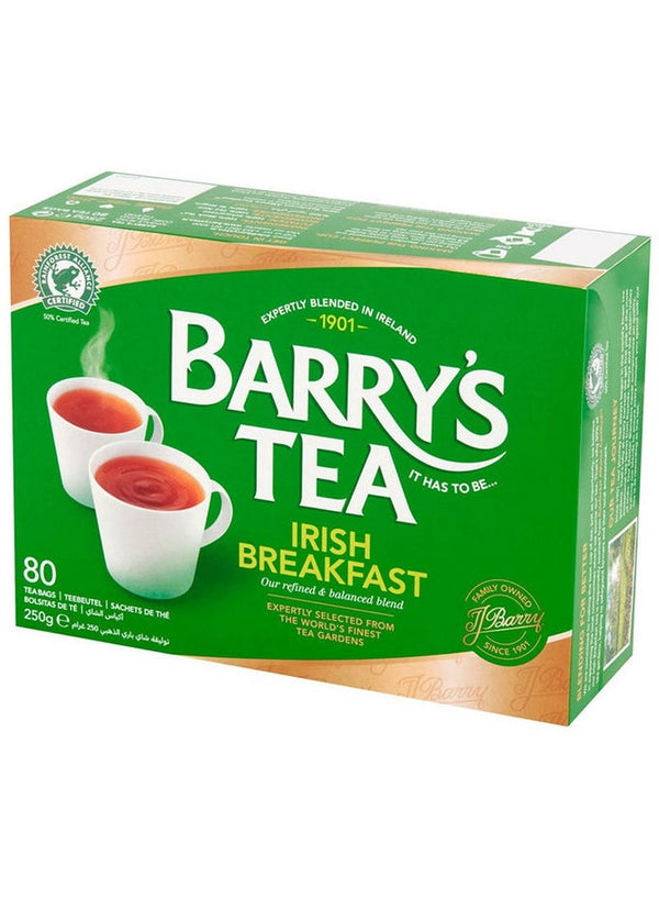 Barry's Tea Irish Breakfast Teabags 80 Pcs