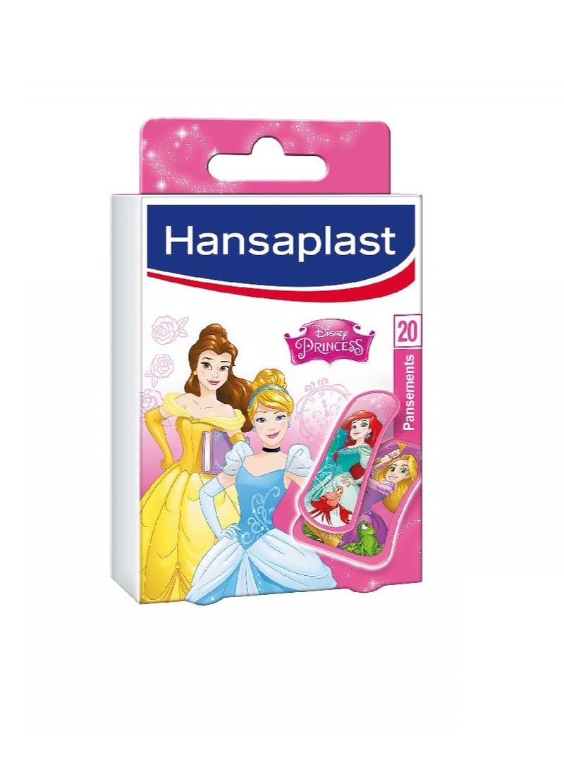 Hansaplast Disney Princess Plasters - 20 Multicolour