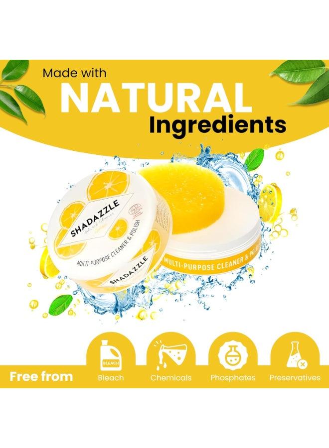 all purpose, cleaner polish, cleaner polish natural, lemon scent, lemon scent 300g, multi purpose, multi purpose cleaner, polish natural, purpose cleaner, purpose cleaner polish, purpose lemon, purpose lemon scent, scent 300g, shadazzle, stainless steel