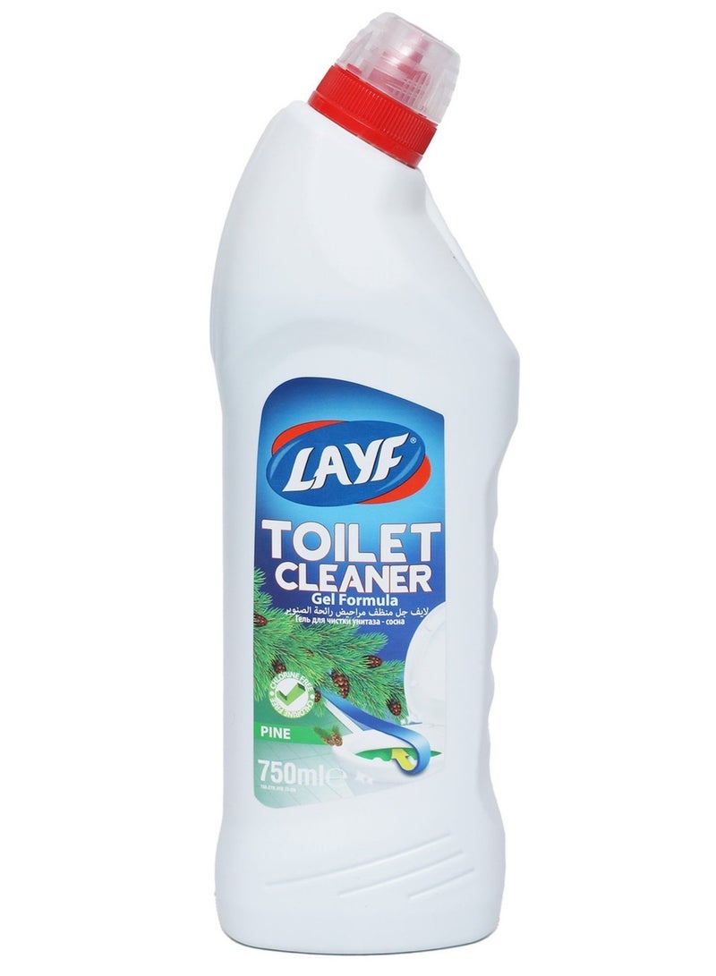 LAYF Toilet Cleaner Gel Formula Pine 750 ML