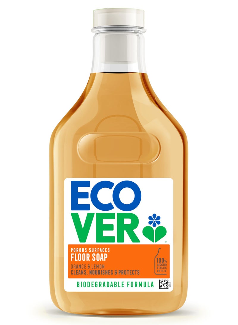 Ecover Floor Soap for Porous Surfaces 1L