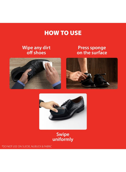 cool dry, dry place, gently wipe, habro caesar, instant shine, instant shine sponge, key benefits, pets store, polish jars, shine sponge, shine sponge black, shine time, simply wipe, sponge black, works well