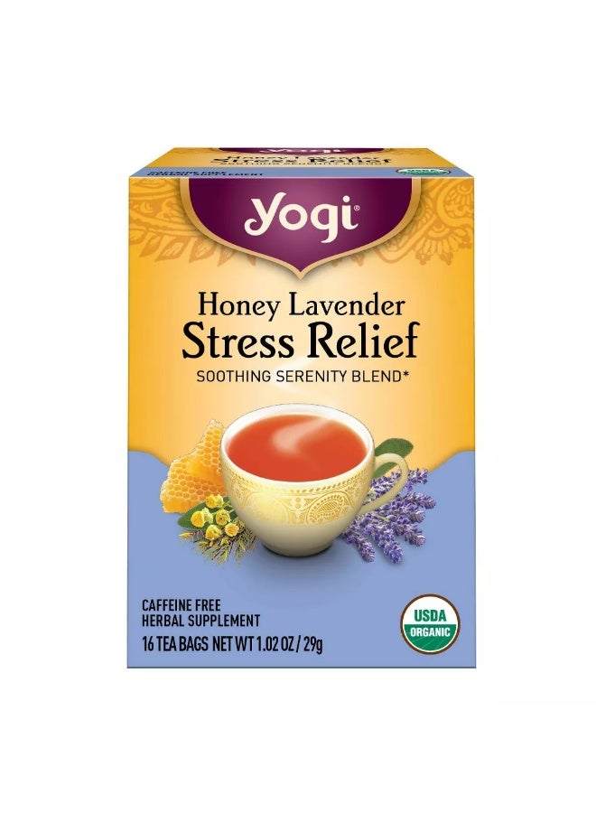 Yogi Tea Honey Lavender Stress Relief Tea