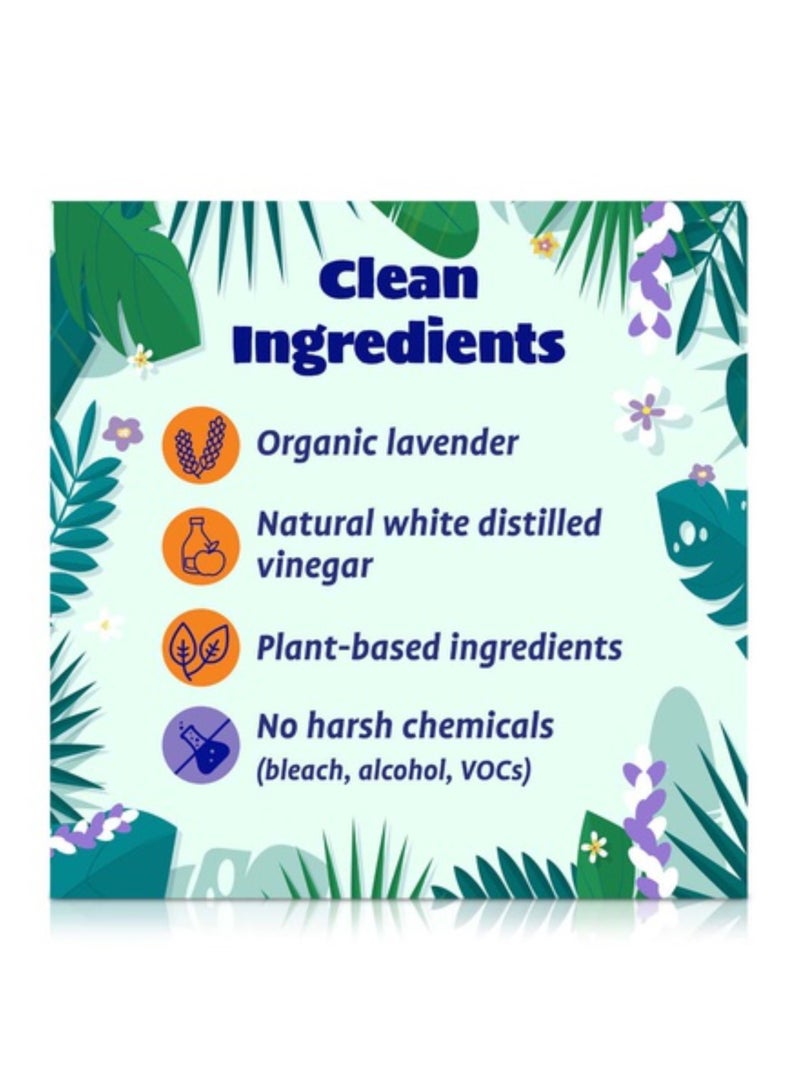 Lavender Infused Distilled Vinegar Spray - 470 ML
