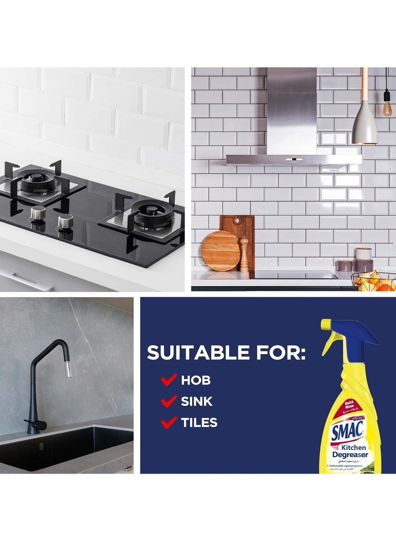 Smac Kitchen Degreaser 650 ML - Premium Home Cleaner