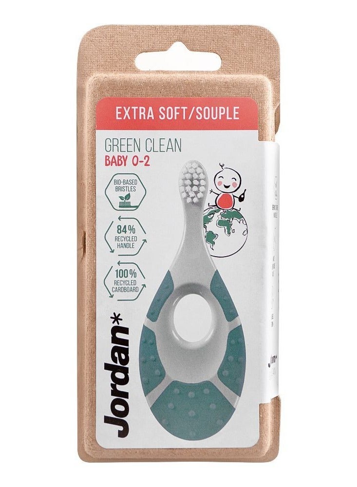 Jordan Green Clean Baby Toothbrush Extra Soft