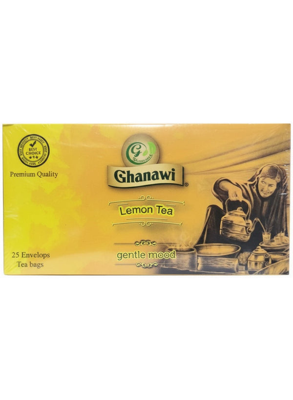 Ghanawi Lemon Tea Gentle Mood - 25 Tea Bags