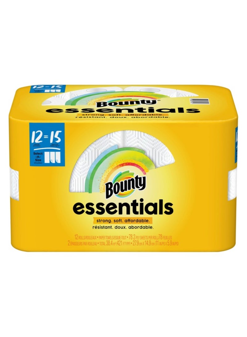 Bounty Essentials Select-A-Size Paper Towels