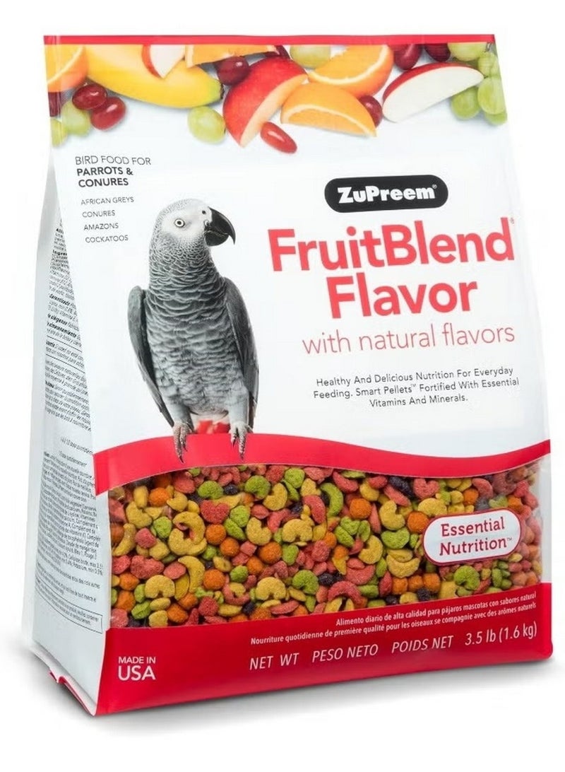 ZuPreem FruitBlend Parrot Food for Large Birds