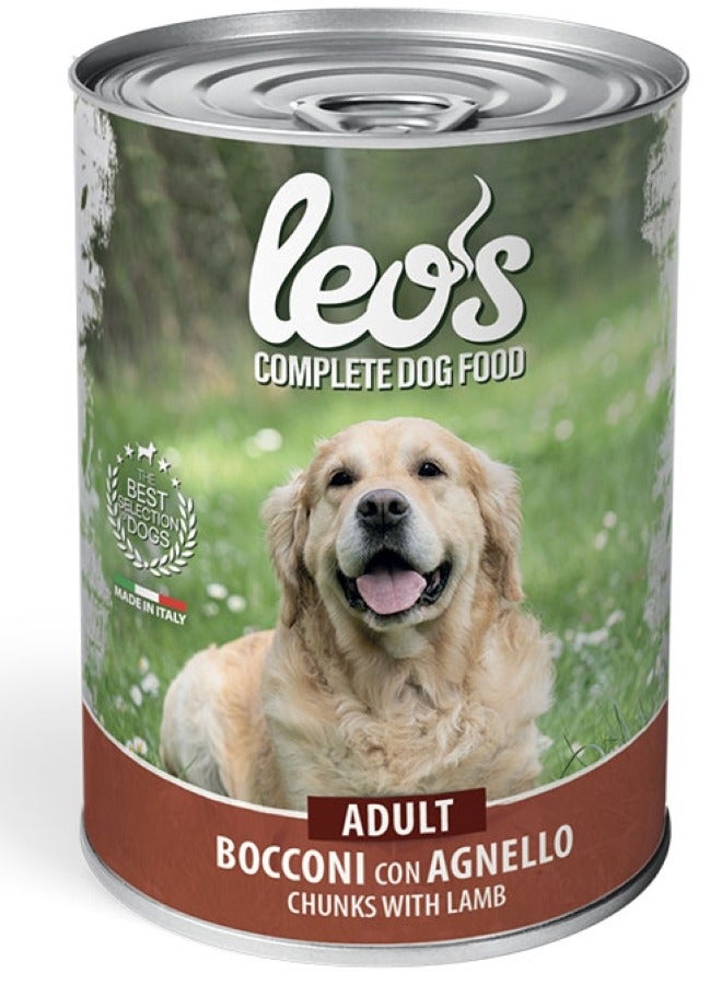 LEOS Canned Dog Adult Lamb 415 G Premium Dog Food