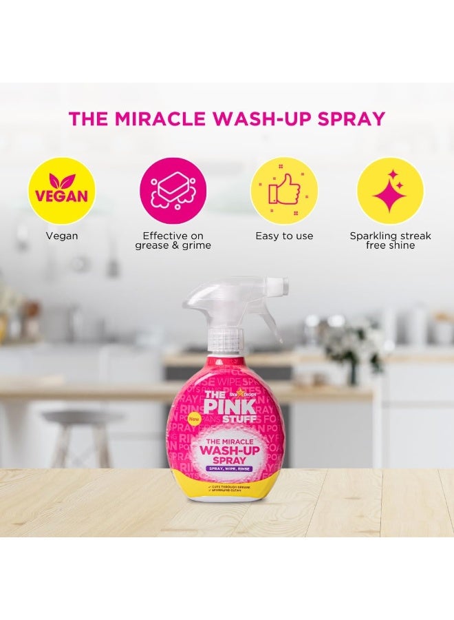 The Pink Stuff Miracle Wash Up Spray - Star Drops