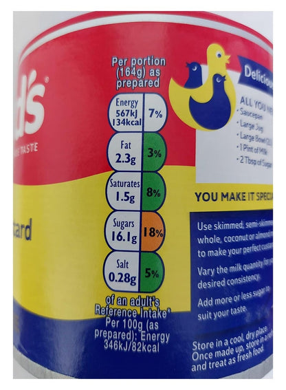 BIRDS Original Custard Powder 250G