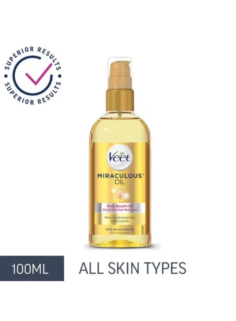 Veet Hair Removal Miraculous Oil 100 ML