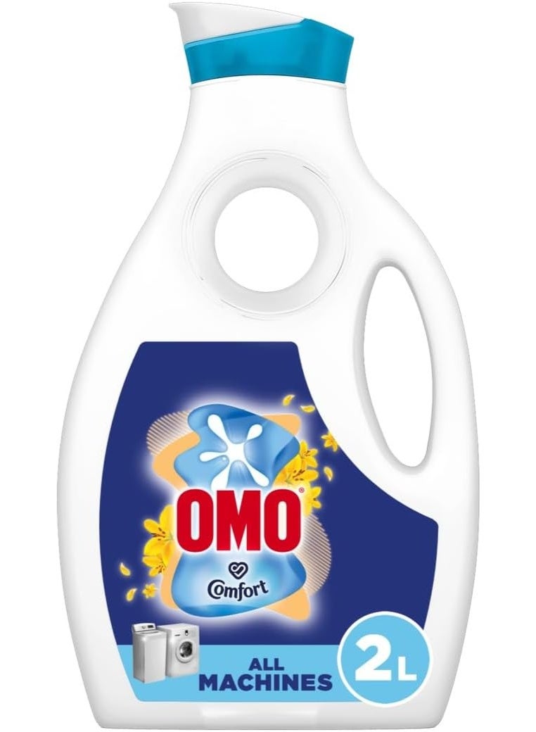 Omo Laundry Liquid Detergent Touch Of Comfort 2L