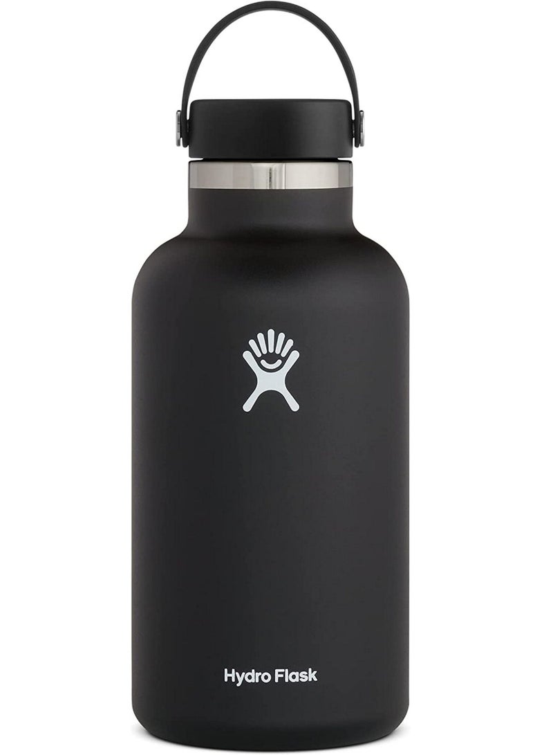 Hydro Flask Vacuum Bottle Wide Mouth 1.9L Black