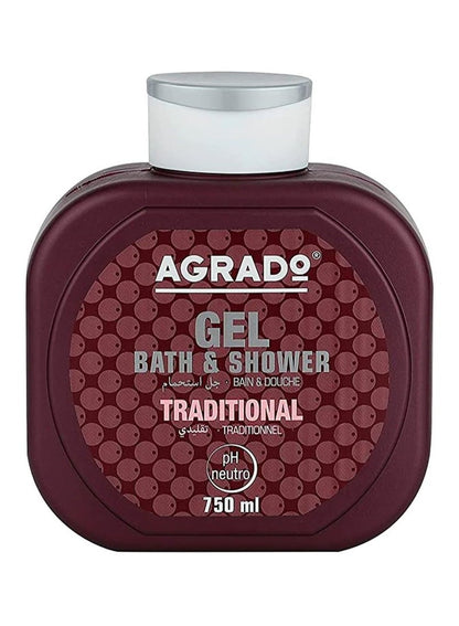 AGRADO Traditional Bath And Shower Gel 750 ML