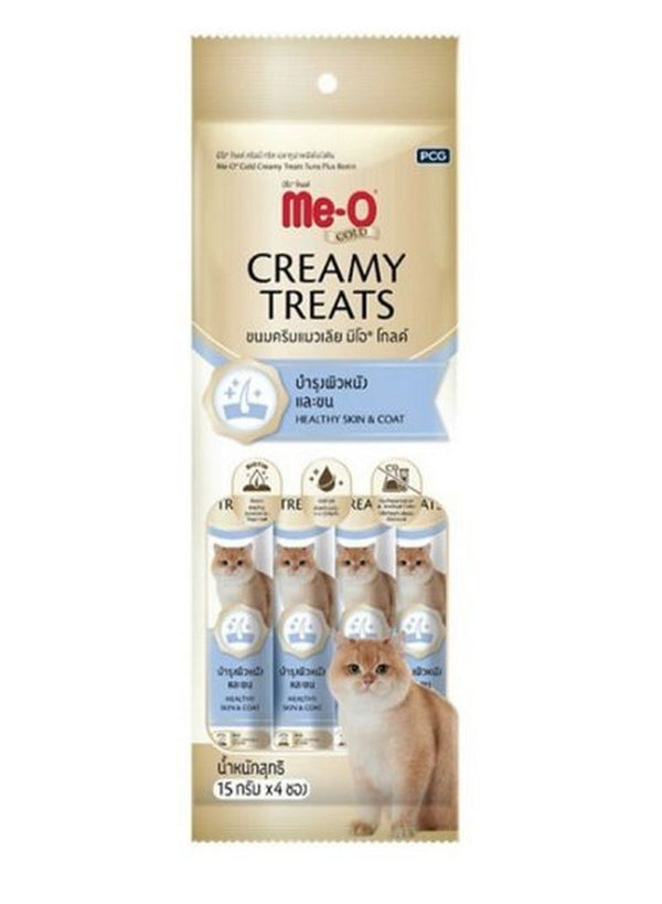 Me-O Gold Creamy Tuna Treats for Healthy Coat