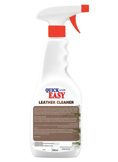 Premium Leather Cleaner Spray 750 ML - QUICK AND EASY