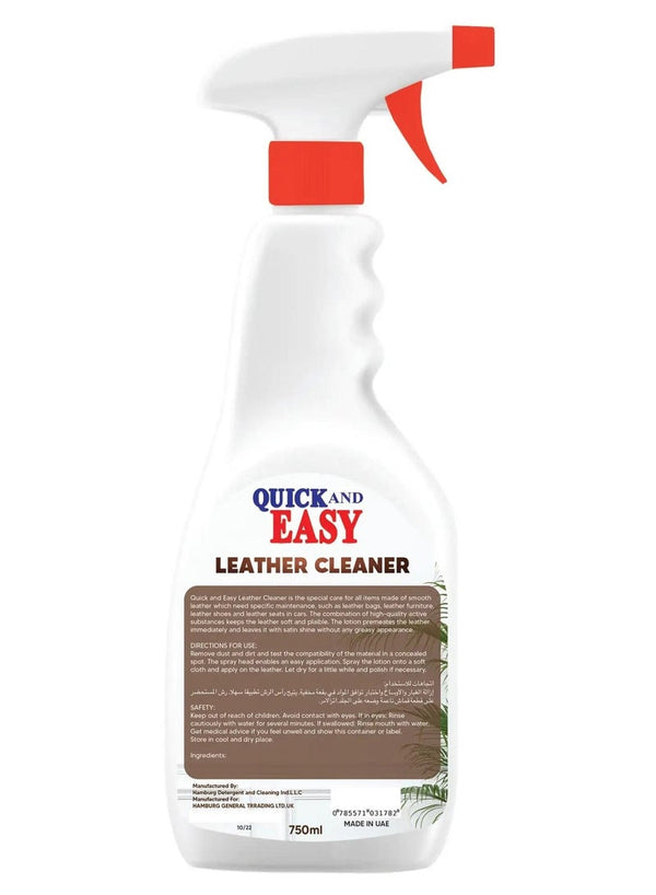 Premium Leather Cleaner Spray 750 ML - QUICK AND EASY
