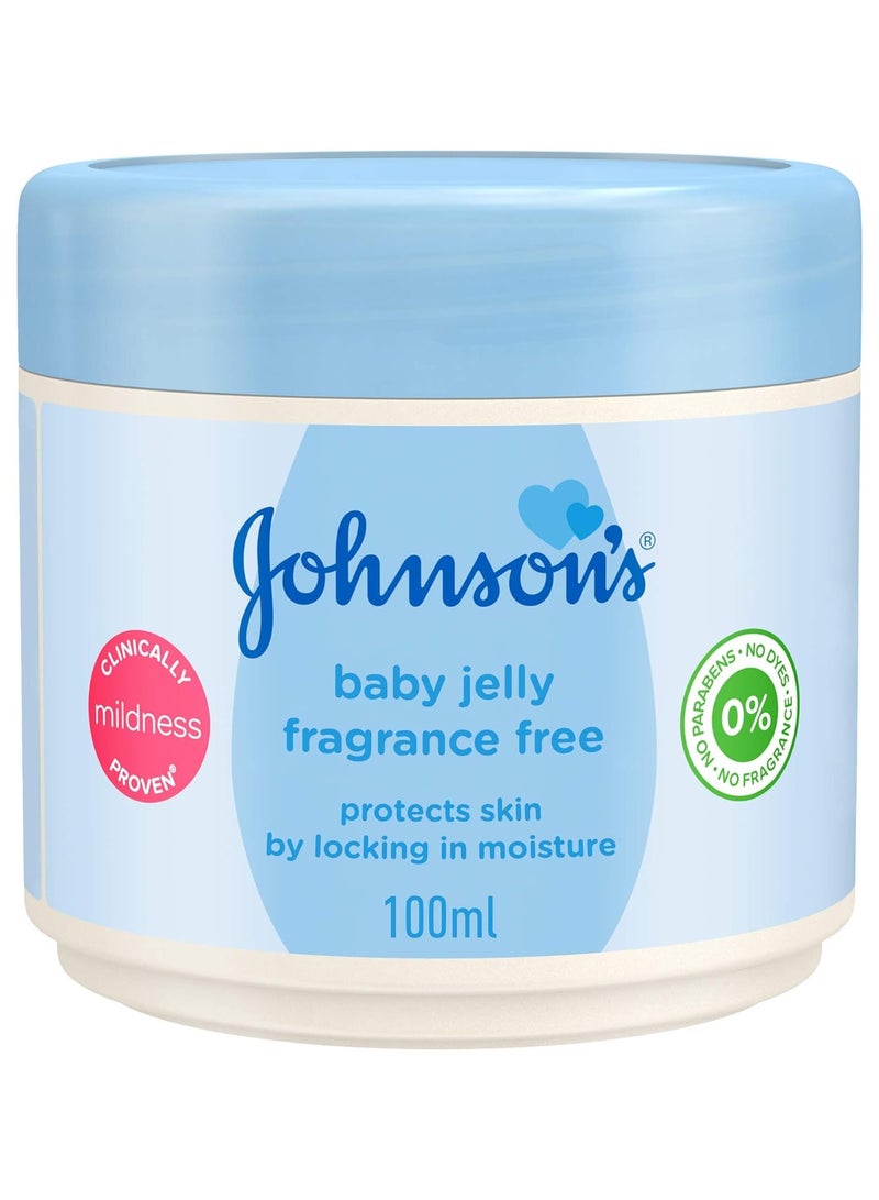 Johnson'S Fragrance Free Baby Jelly 100 ML