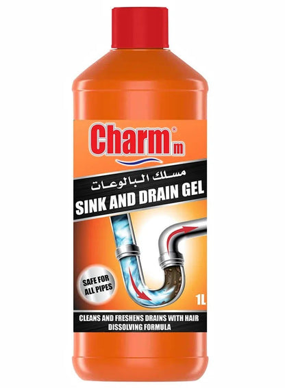Effective Drain Unblocker Gel by CHARMM - 1L