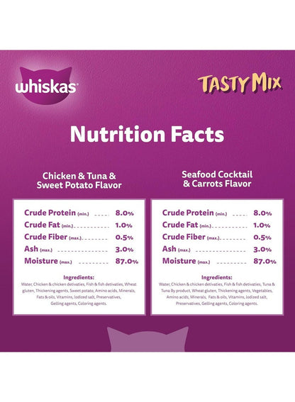 Whiskas Junior Tasty Mix Cat Food 12x70g