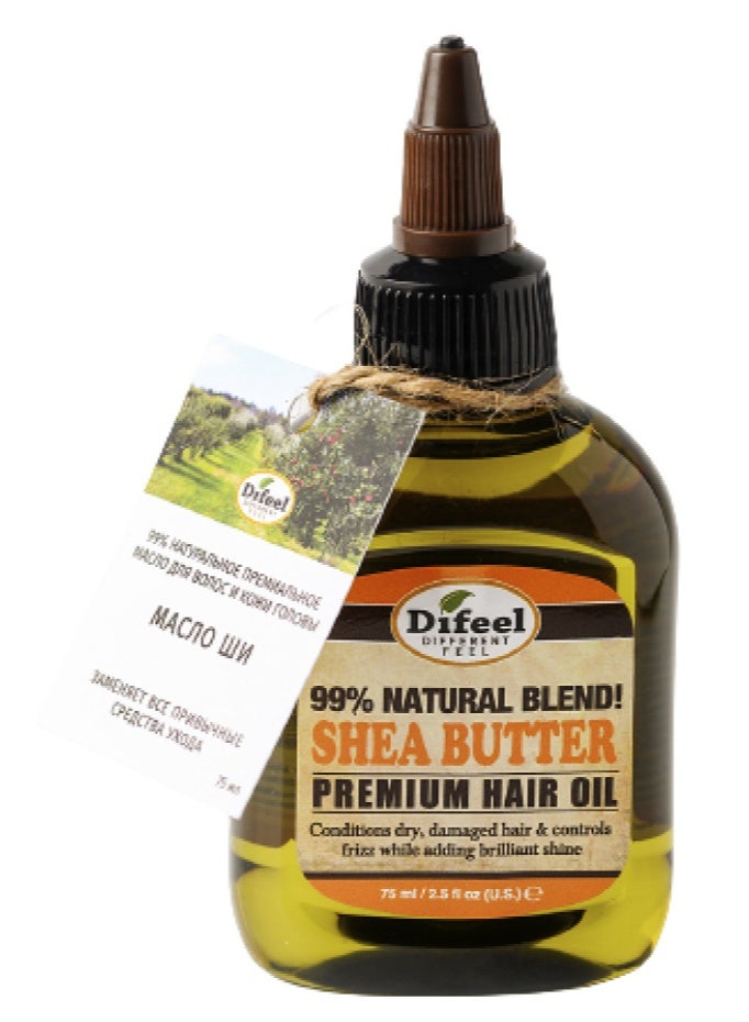 Difeel Premium Natural Hair Oil Natural Blend Shea Butter