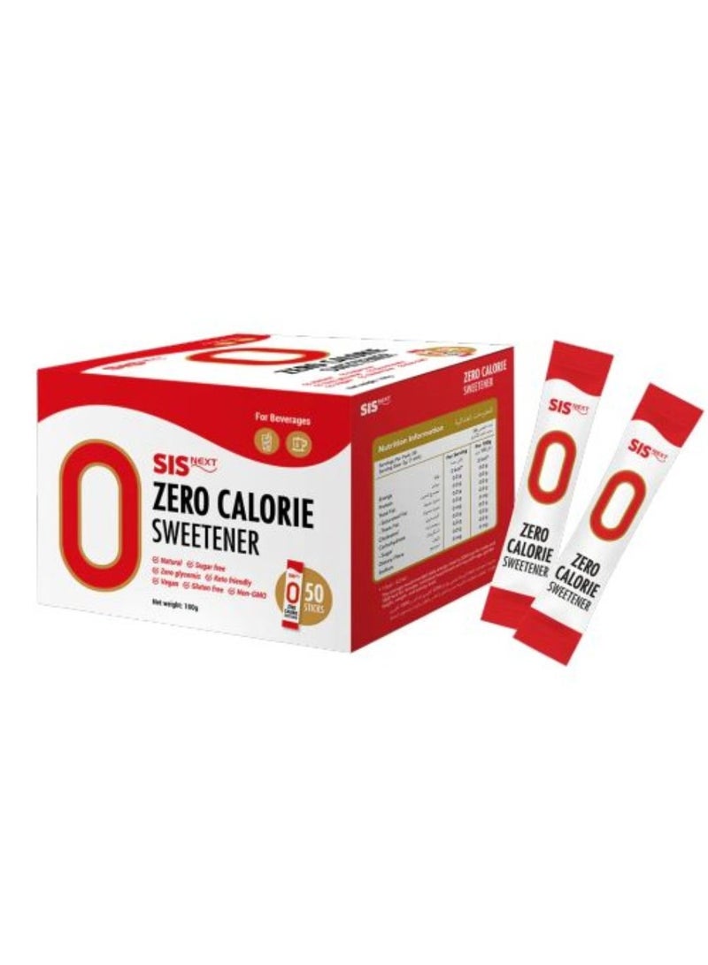 SIS Next Zero Calorie Sweetener Sticks 100g
