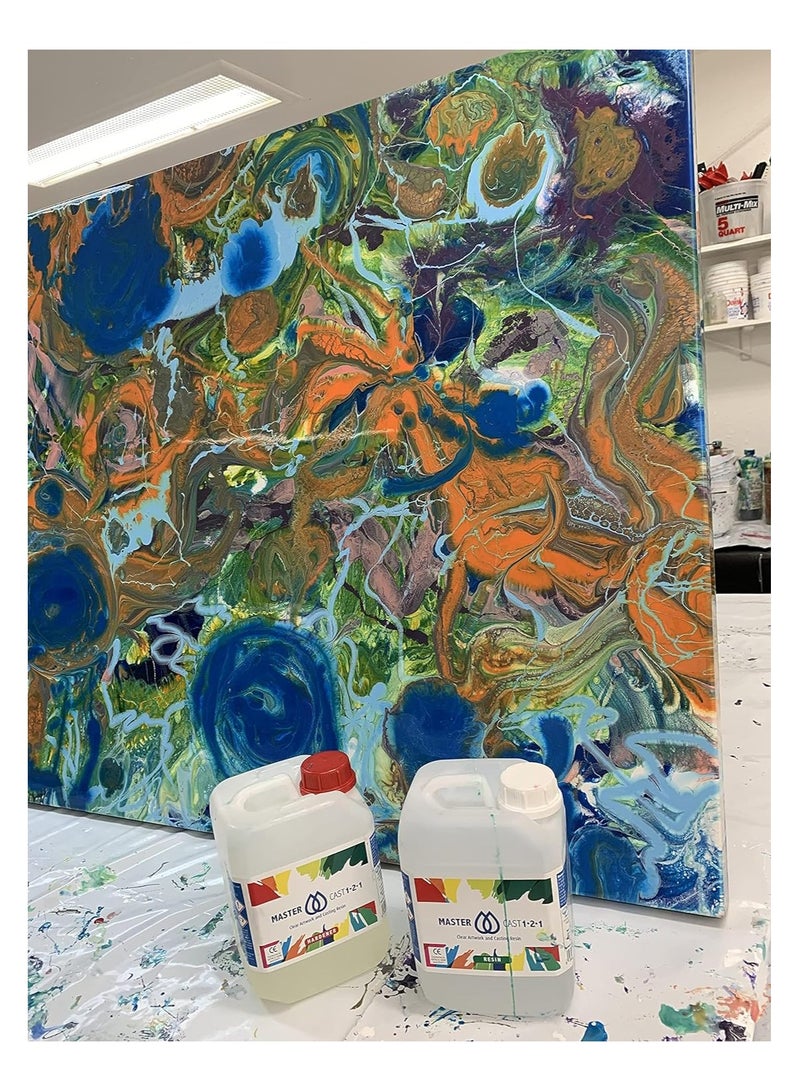 MASTERCAST 1-2-1 Clear Art Coating Resin 200 G