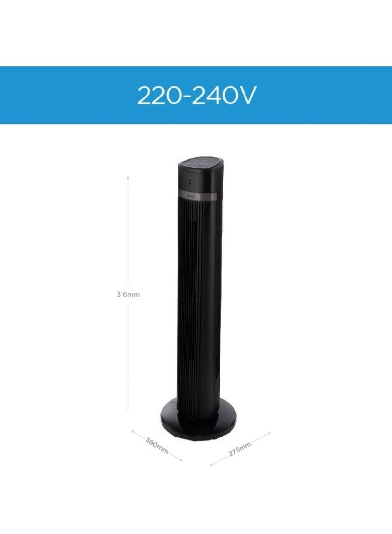 Midea Tower Fan with Remote Control - Black