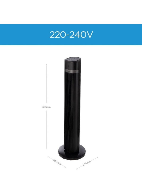Midea Tower Fan with Remote Control - Black