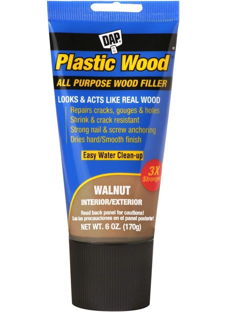 DAP Plastic Wood Filler Walnut 170g
