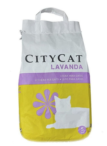 Citycat Lavender Scented Cat Litter 5l